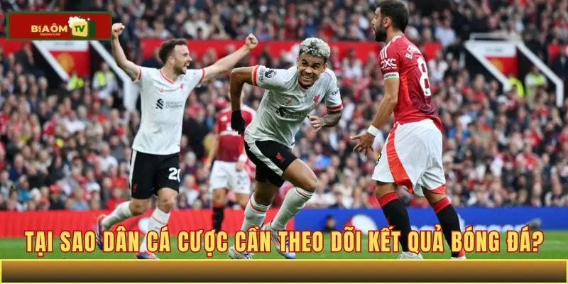 Tại sao dân cá cược cần theo dõi kết quả bóng đá?